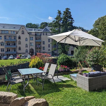 Urlaubsmagie - Honigfels - Garten, Sauna & Pool - Hw2 Appartement Sebnitz