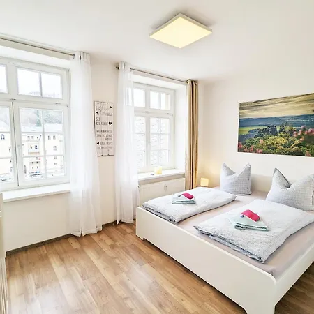 Urlaubsmagie - Honigfels - Garten, Sauna & Pool - Hw2 Appartement Sebnitz